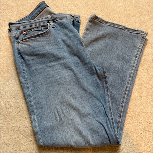Hudson Blair high-rise bootcut crop. Size 32. Great condition. Light blue. - Picture 5 of 10